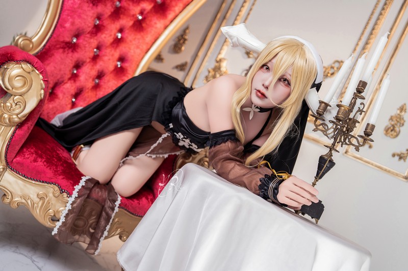 切切Celia 冤仇 Avenger Cosplay Azur Lane 写真 38P插图6