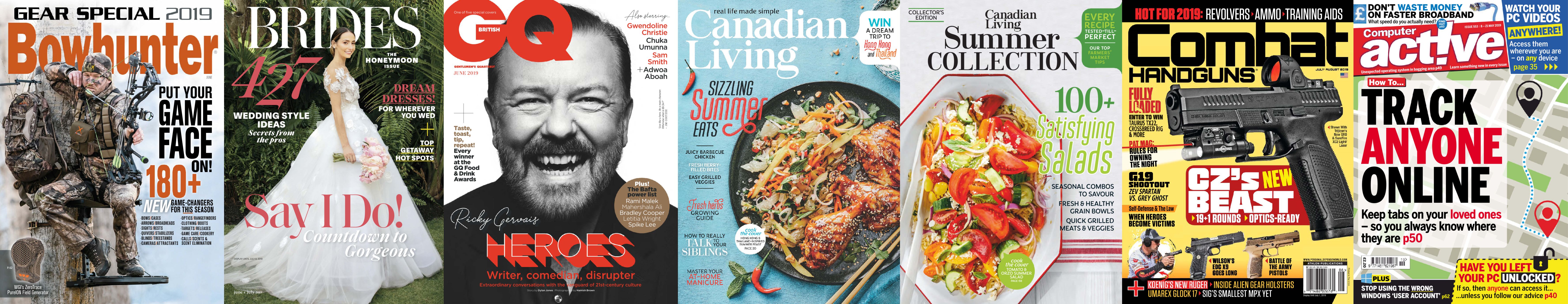 Assorted Magazines - May 9, 2019 Assorted Magazines - May 9, 2019
