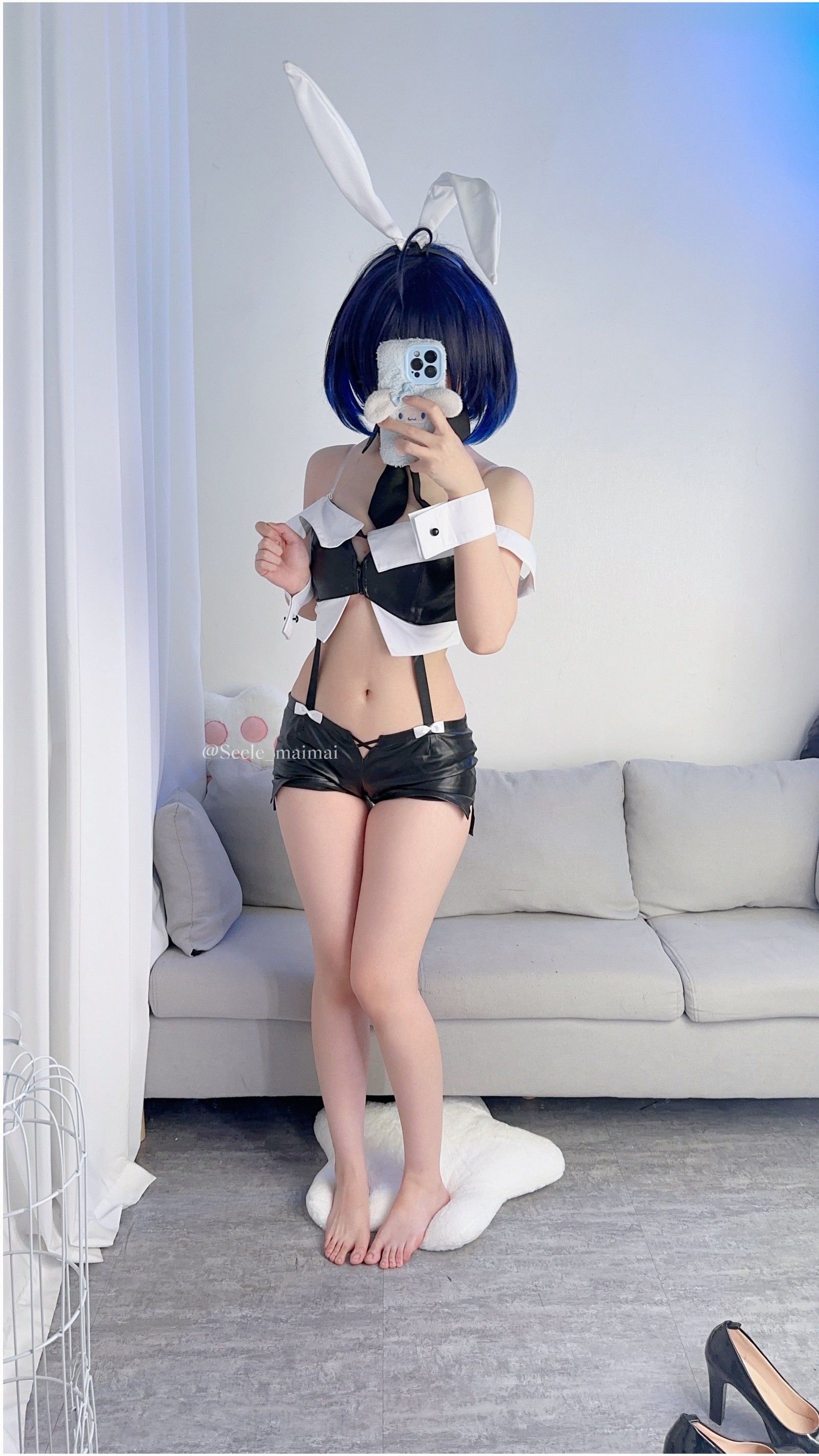 Seele麦麦兔女郎希儿 Cosplay 写真集｜崩坏3高质量高清图包（83P-147.3M）插图1