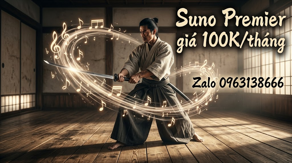 Suno premier chính chủ