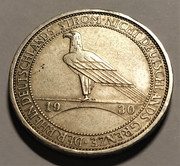 3 Reichsmark, Alemania, 1930 - Liberación de Renania. IMG-20200509-132507