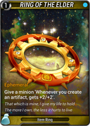 Ring of the Elder - Provided by Erobert