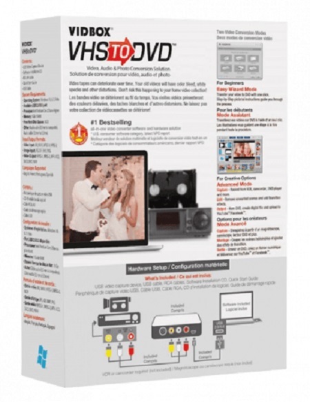 VIDBOX VHS to DVD 11.1.0 Multilingual (Win x64)