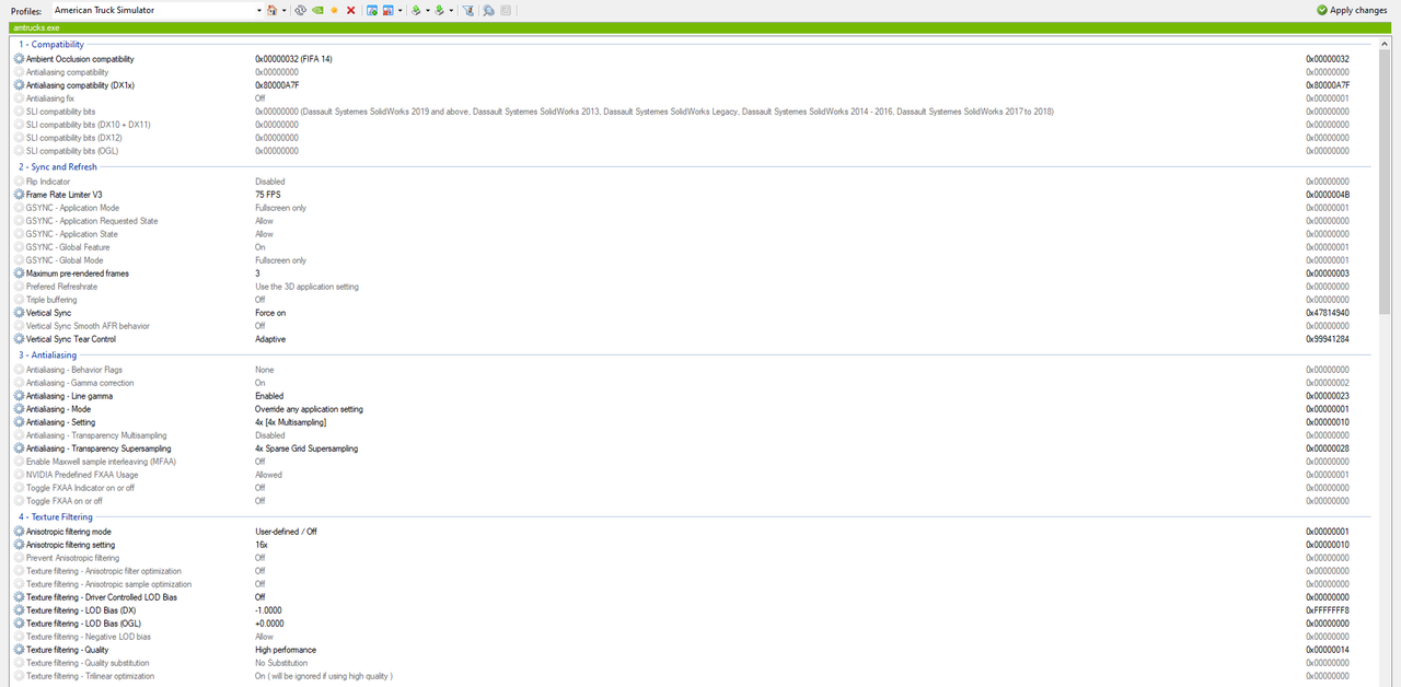 [DX11] Help regarding Nvidia Profile Inspector (NPI) - Page 447 ...