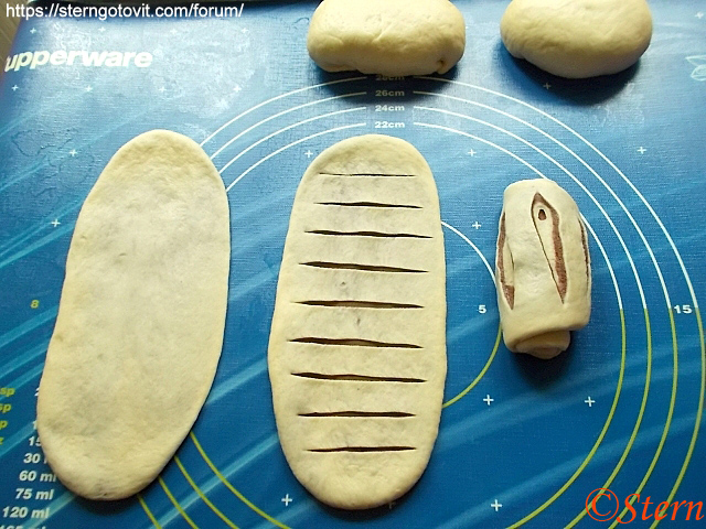 Булочки «Зебра»