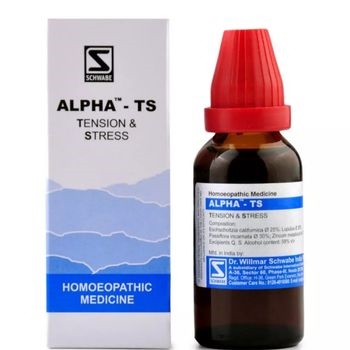 Willmar Schwabe India Alpha TS (Tension And Stress) (30ml)