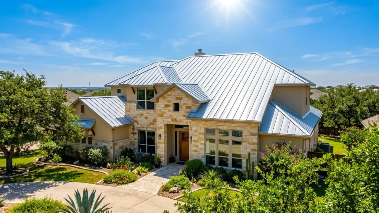 Aluminum roof energy efficiency San Antonio heat reflection Texas