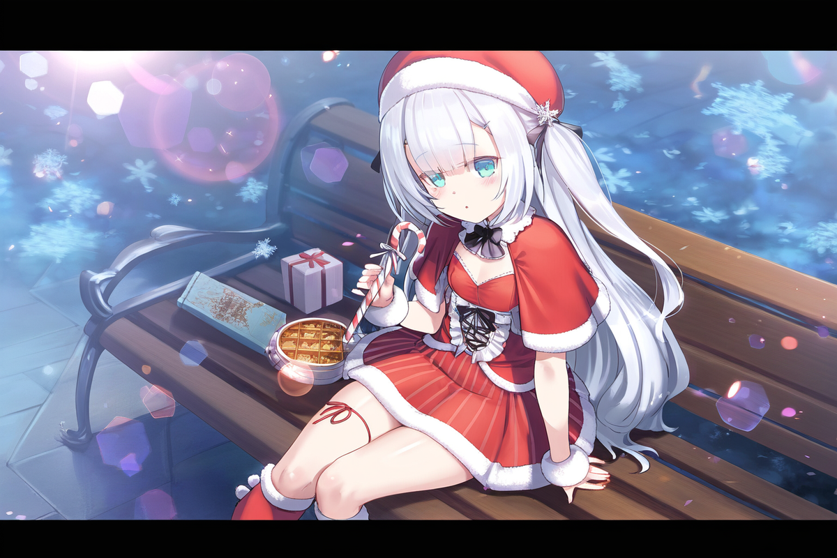 1girl, ks (xephyrks), ohlia, {kobayashi ritz}, reoen, [[liduke]],{{{{santa costu s-25193118