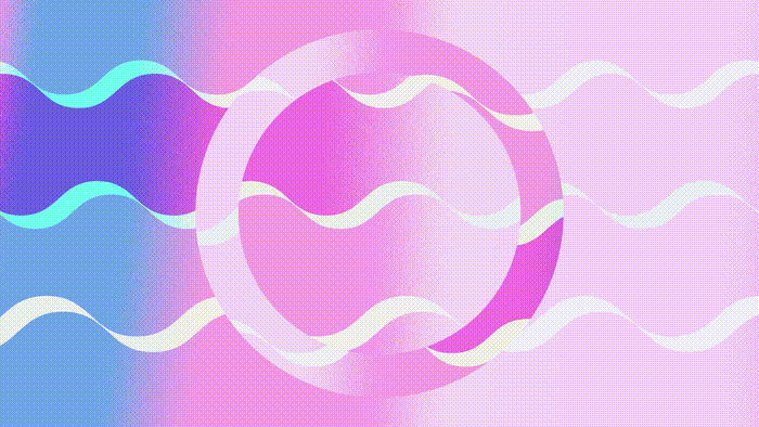 Dreamwave Lines Circle Fondo Animado