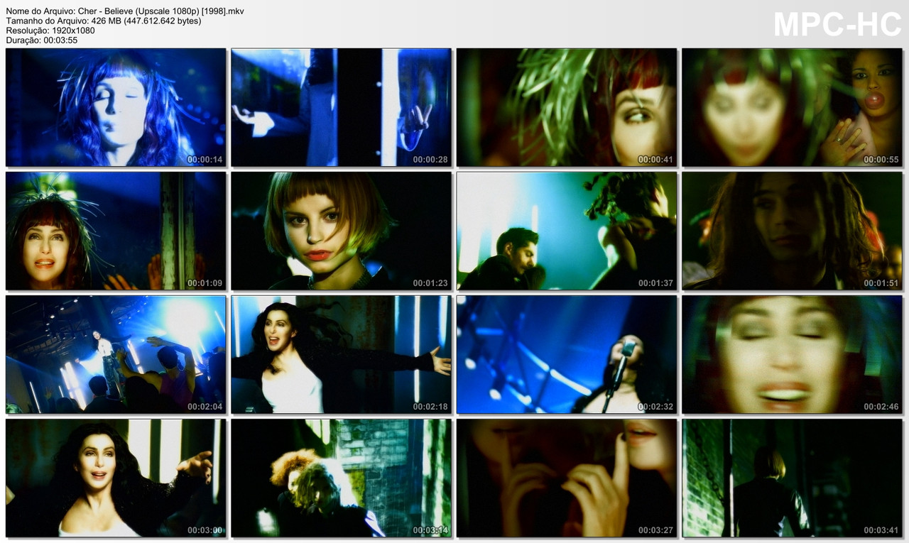 Cher - Believe (Upscale 1080p Detox) [1998]