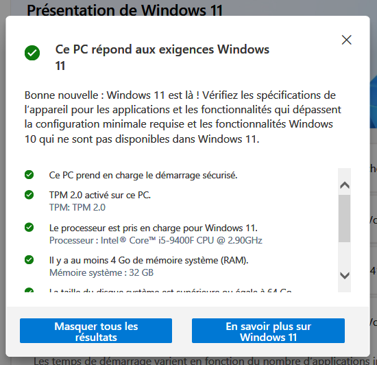 Capture d écran Contrôle d intégrité W 11 2025 12 06 153951