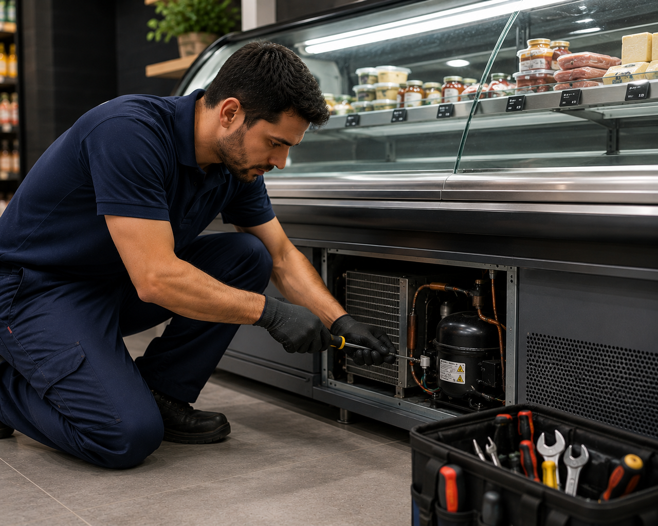 Manutenção de balcão frigorífico, Moriá Refrigeração