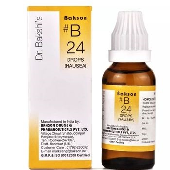 Bakson B24 Nausea Drops (30ml)