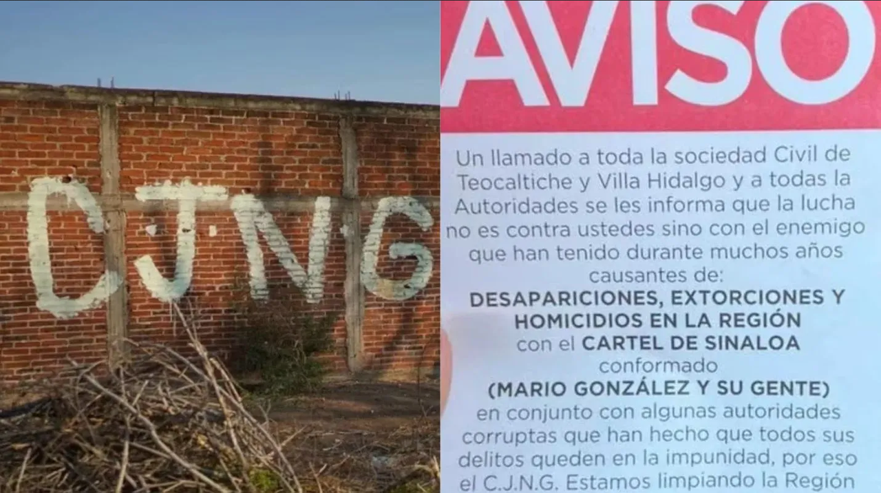 Tras masacre en Jalisco, CJNG envía contundente mensaje al Cártel de Sinaloa