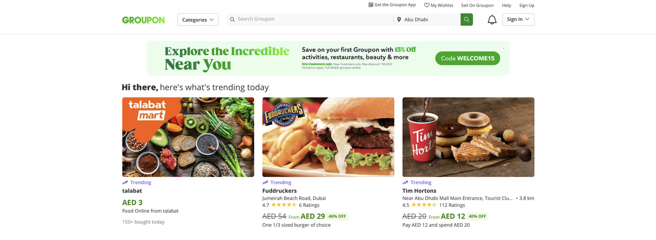 Groupon.