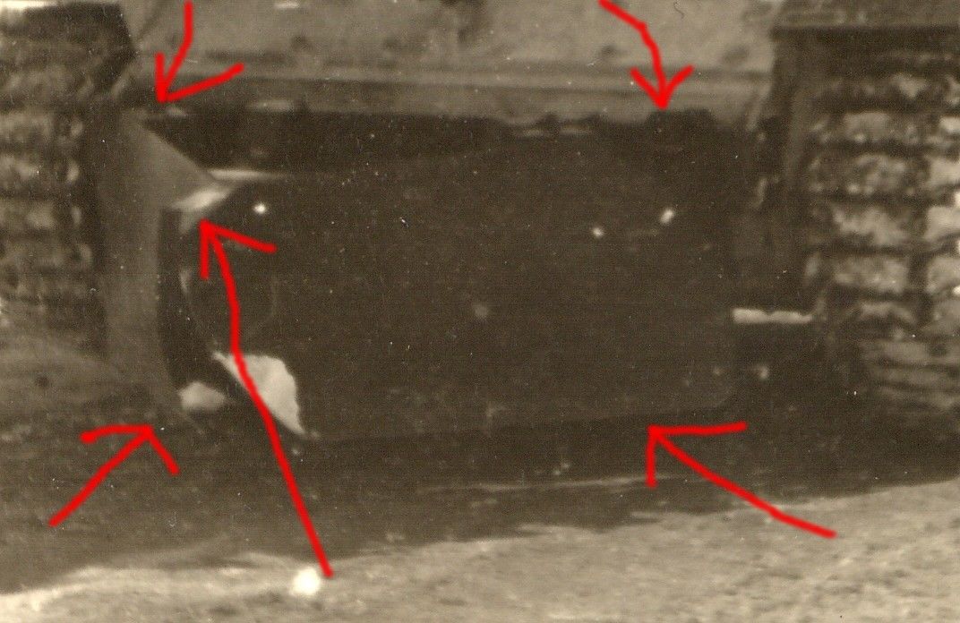 Panzer StuG Sturmgeschütz Langrohr Wintertarnung