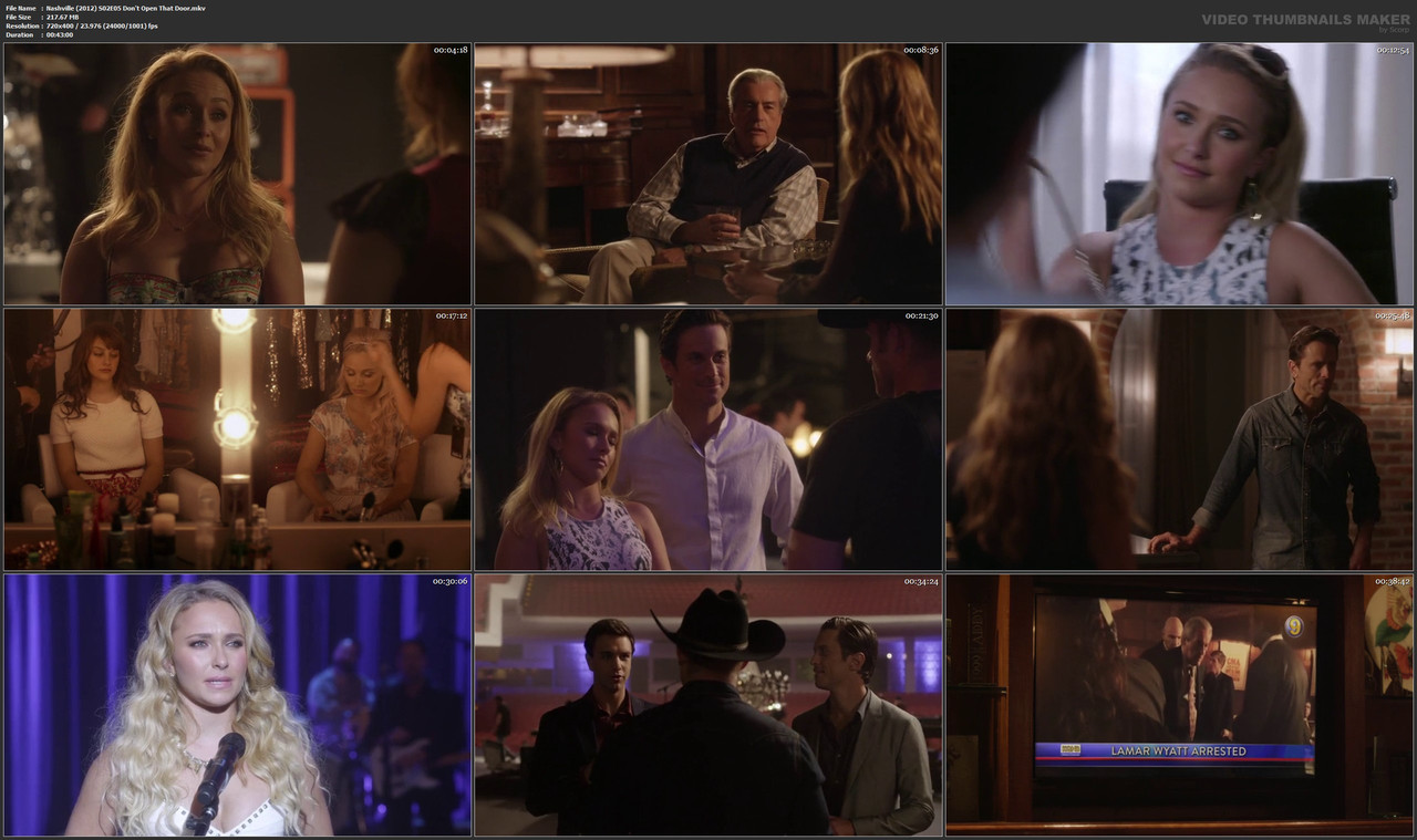 Nashville (2012) S02E05 Don't Open That Door.mkv