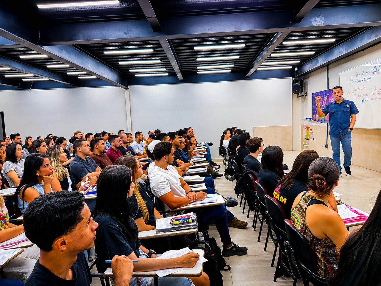Salas de aula do Instituto Rodolfo Souza