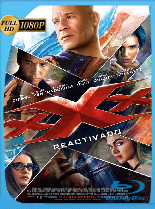 xXx: Reactivado (2017) BRRip [1080p] [Latino] [GoogleDrive] [RangerRojo]