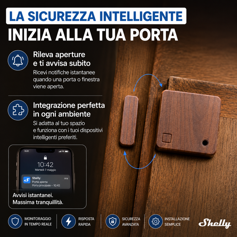 Shelly BLU Door Window sicurezza casa