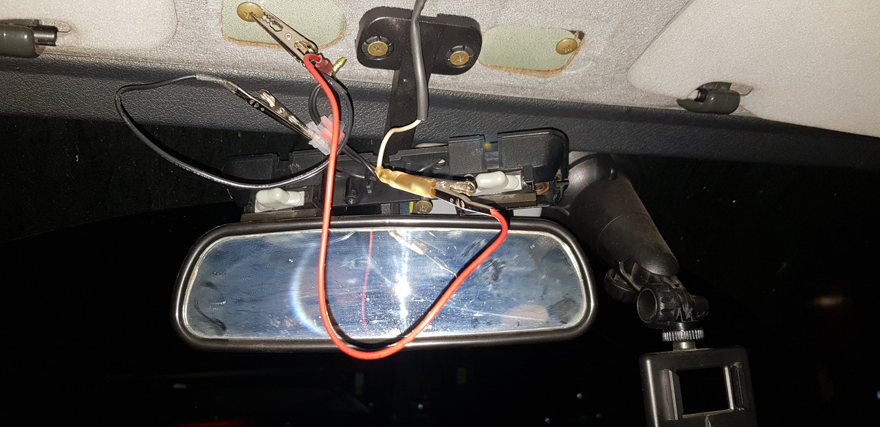 Suzuki Vitara 97 - collegamenti elettrici Plafoniera Led e USB 2
