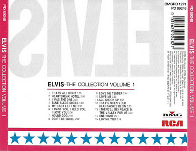 THE COLLECTION, VOLUME ONE [BMGRD 1271 / PD 89248]