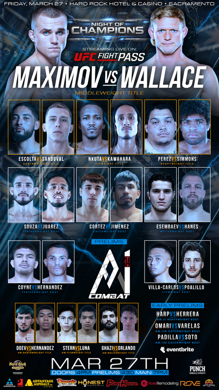 A1 Combat 34: Night of Champions