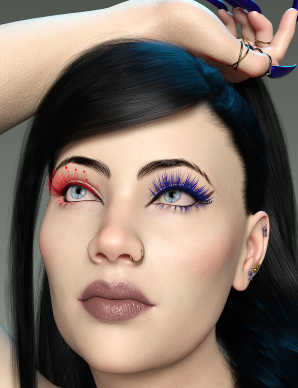 Twizted Lashes MR for Genesis 9