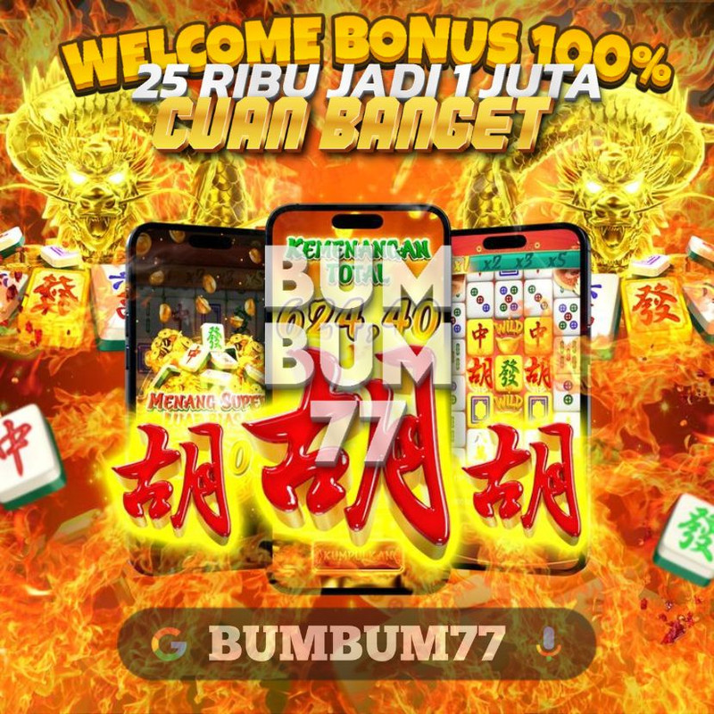 Bumbum77 : Situs RESMI Slot Gacor Promo 100% Gampang Wede