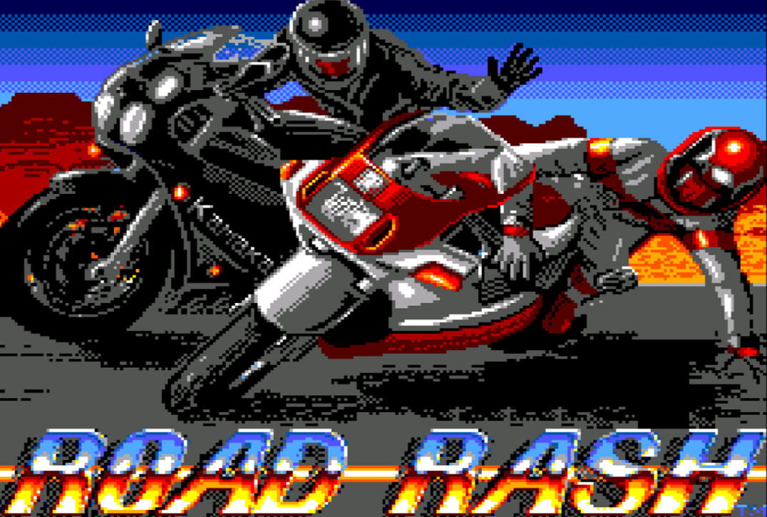 Road Rash Game Cover