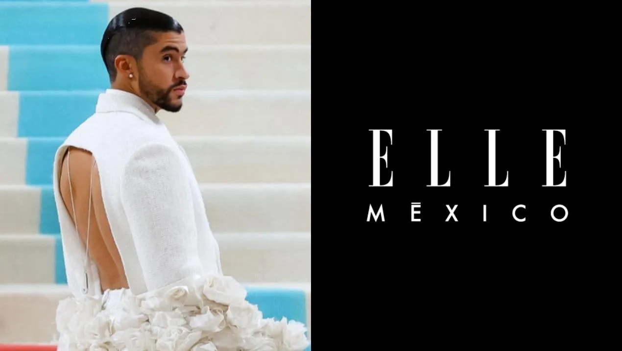 Bad Bunny y otros famosos son los mejores vestidos del 2023, según Elle México