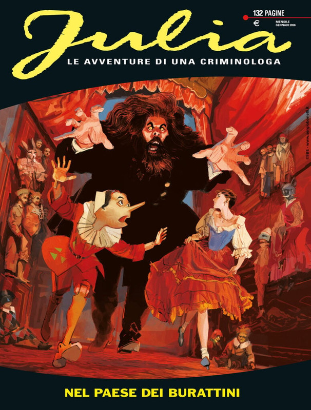 Julia N.328 – Nel Paese Dei Burattini (SBE Gennaio 2026)