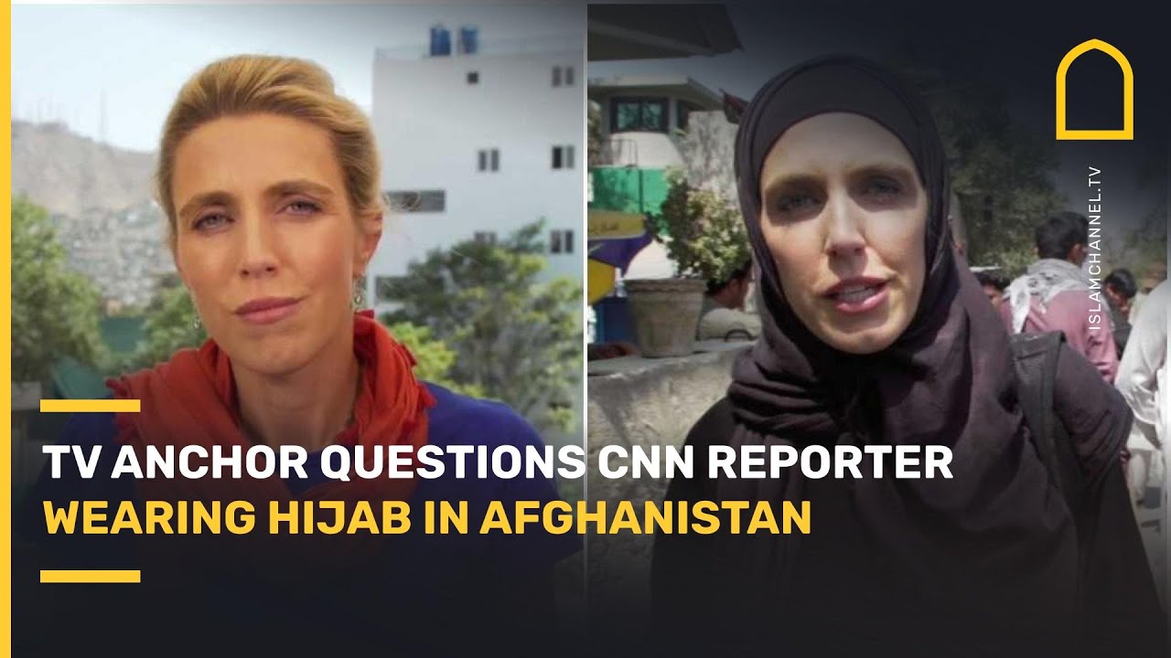 CNN’s Reporter Wearing Hijab while Reporting from Afghanistan