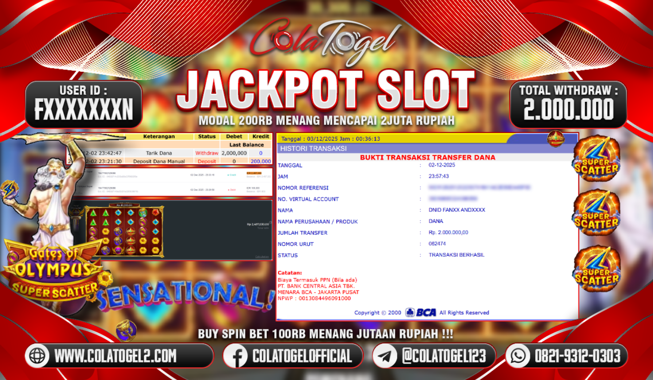 JACKPOT SLOT GACOR!!
