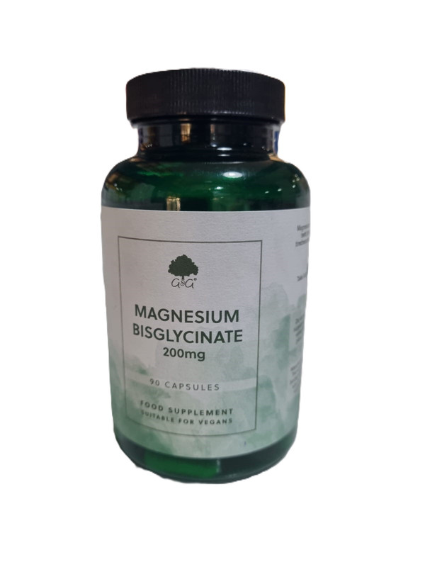 Magnesium Bisglycinate 200Mg 90S Veg Caps