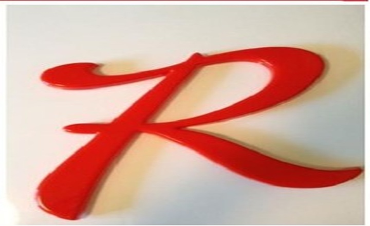 AC-05 acrylic painted letter display view 4