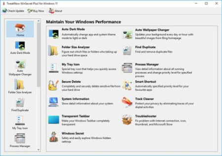 TweakNow WinSecret Plus 3.9.2 Portable