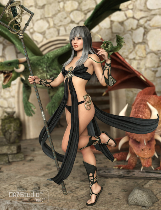 (REPOST - New Link) Fantasia for Genesis 2 Female(s)