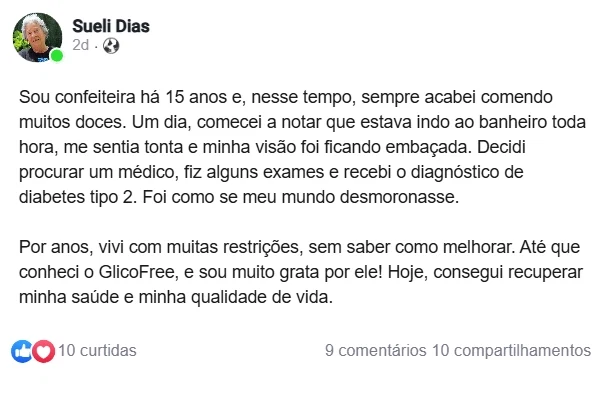 Depoimento real GlicoZero - Sueli Dias