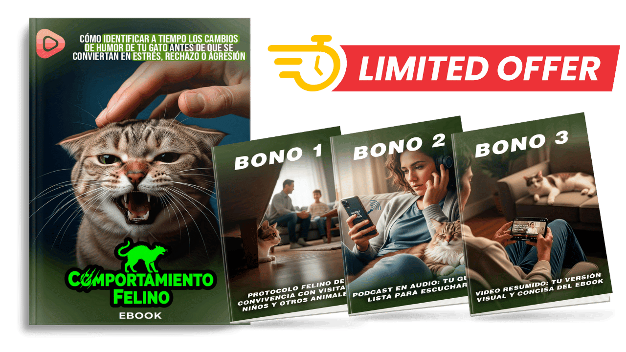 Ebook y bonos comportamiento felino