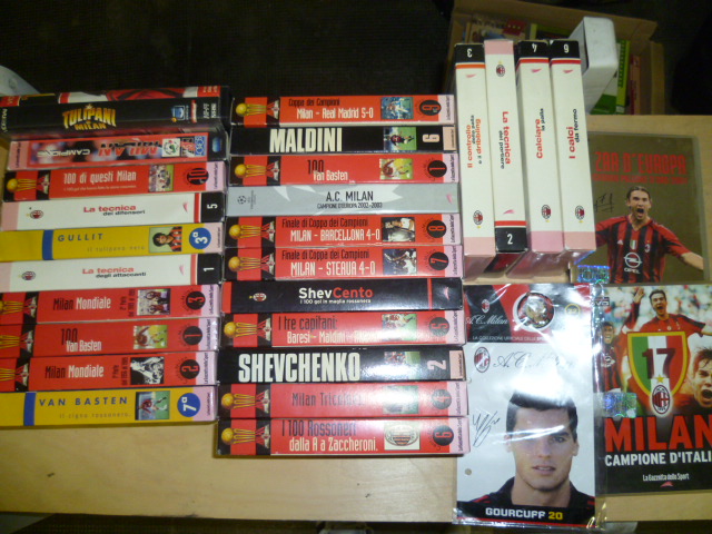 vhs glorioso milan Libri-e-cassette-vhs-007