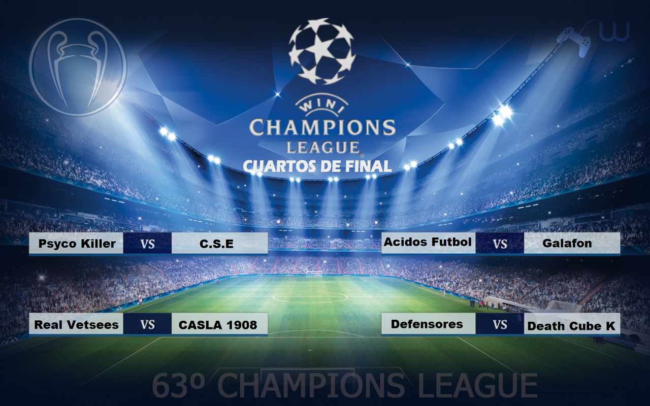 CHAMPIONS 4TOS DE FINAL