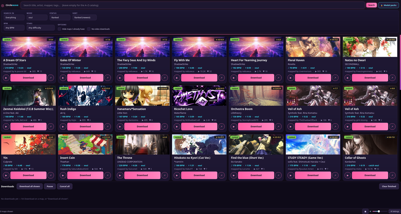 CircleWave screenshot