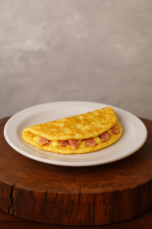 Omelete (Presunto e Mussarela)