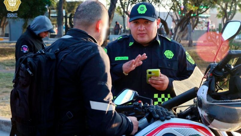 CDMX: Tras operativo en San Juan de Aragón infraccionan a 60 motociclistas