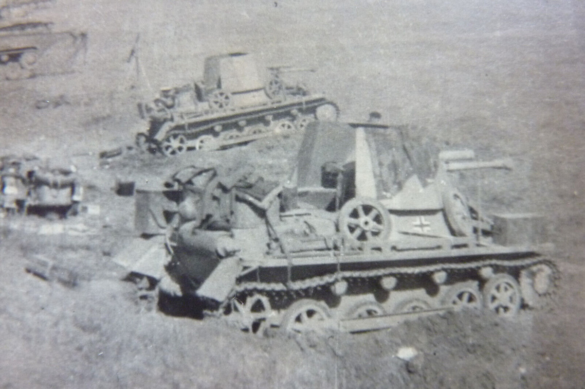 Schiessen, 12,8cm Selbstfahrlafette V, VK3001(H), Panzerjäger 1, Russl.Don.