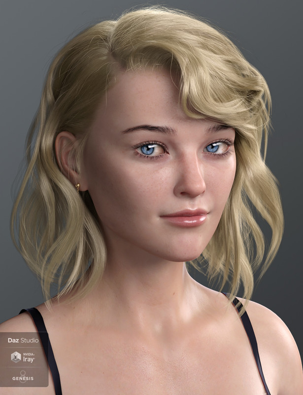 Haydina Hair for Genesis 8 Female(s) Haydina Hair for Genesis 8 Female(s)