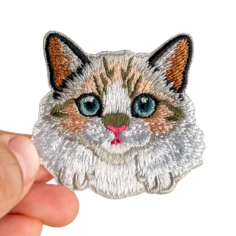 Detailansicht selbstklebender Patch