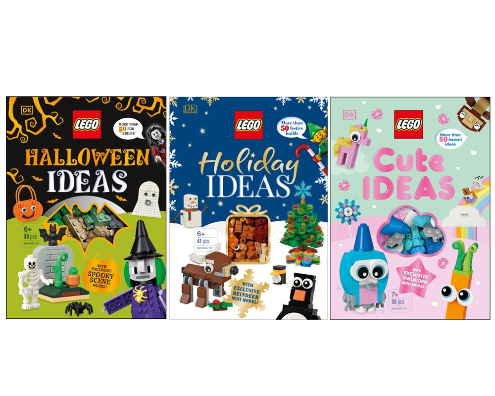 HOLIDAY by Publishing of 3 Paperback Books for Lego Creations