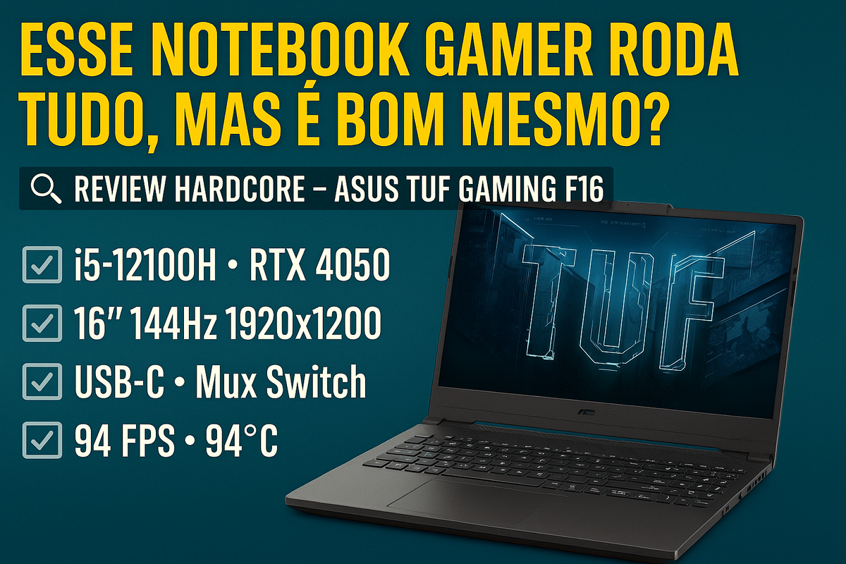 ESSE NOTEBOOK GAMER RODA TUDO, MAS É BOM MESMO?